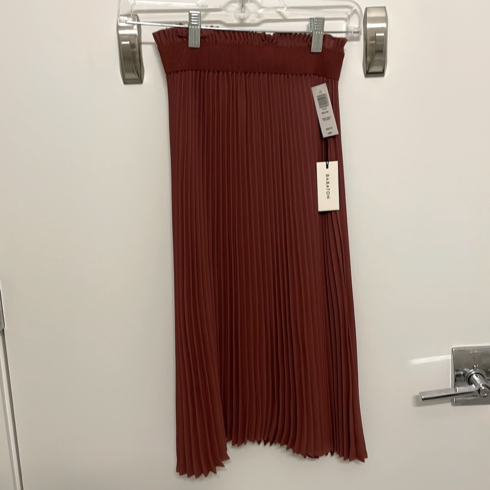 Burnt orange Babaton midi from Aritza